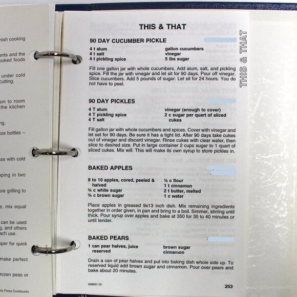 Snow Creek Rescue Squad 40th Anniversary Recipe Collection Cook Book - Picture 8 of 13